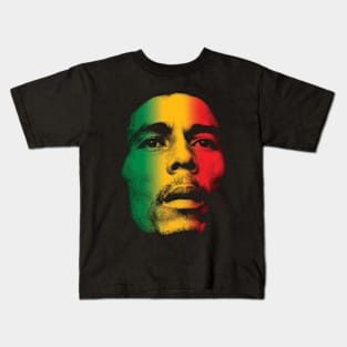 Bob Marley Face Kids T-Shirt